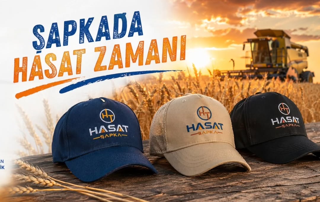 Hasat Şapka üretim ve ürün görseli